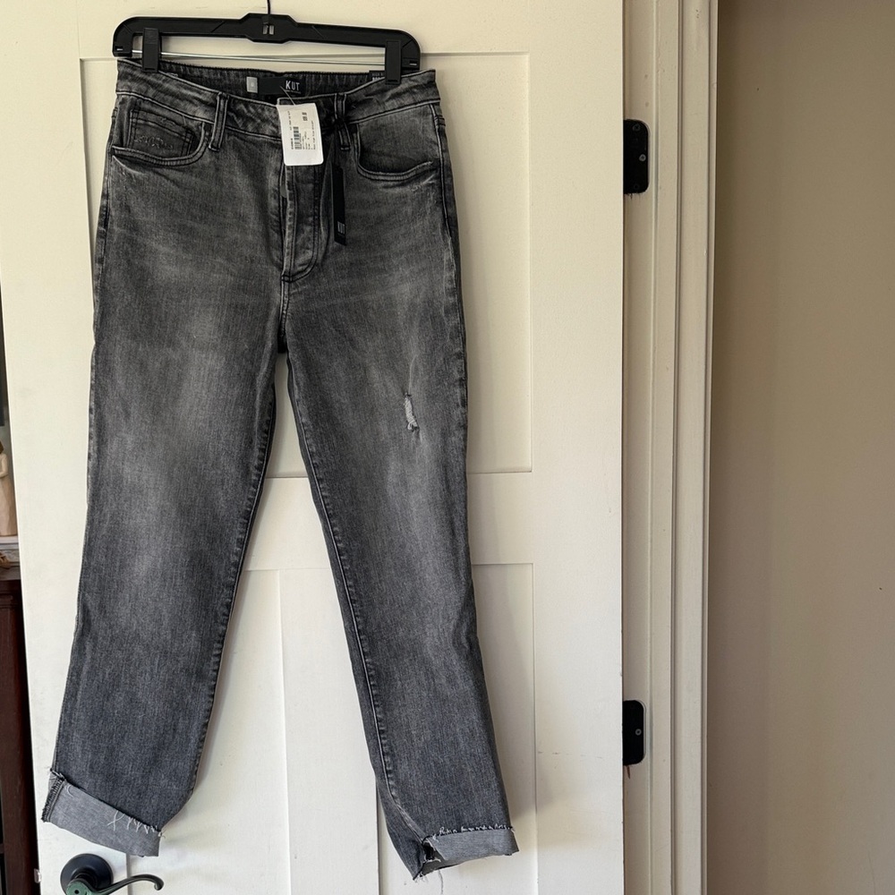 Kut from the Kloth Charcoal Denim Jeans